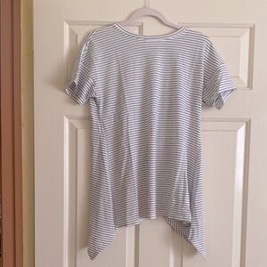NWT Hayden Navy Striped Tee, Size S